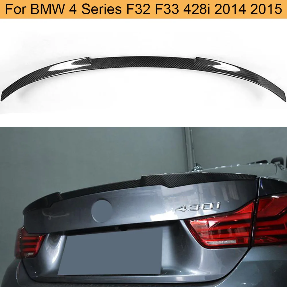 Задний спойлер для багажника из углеродного волокна крыло BMW 4 серии F32 F33 Coupe 2D