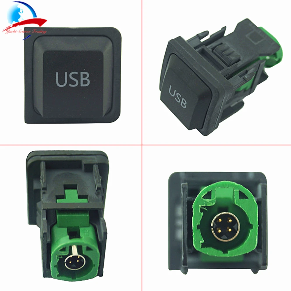 VW Scirocco GOLF JETTA CD ÷̾   1Pcs USB ġ ư ̺ + 