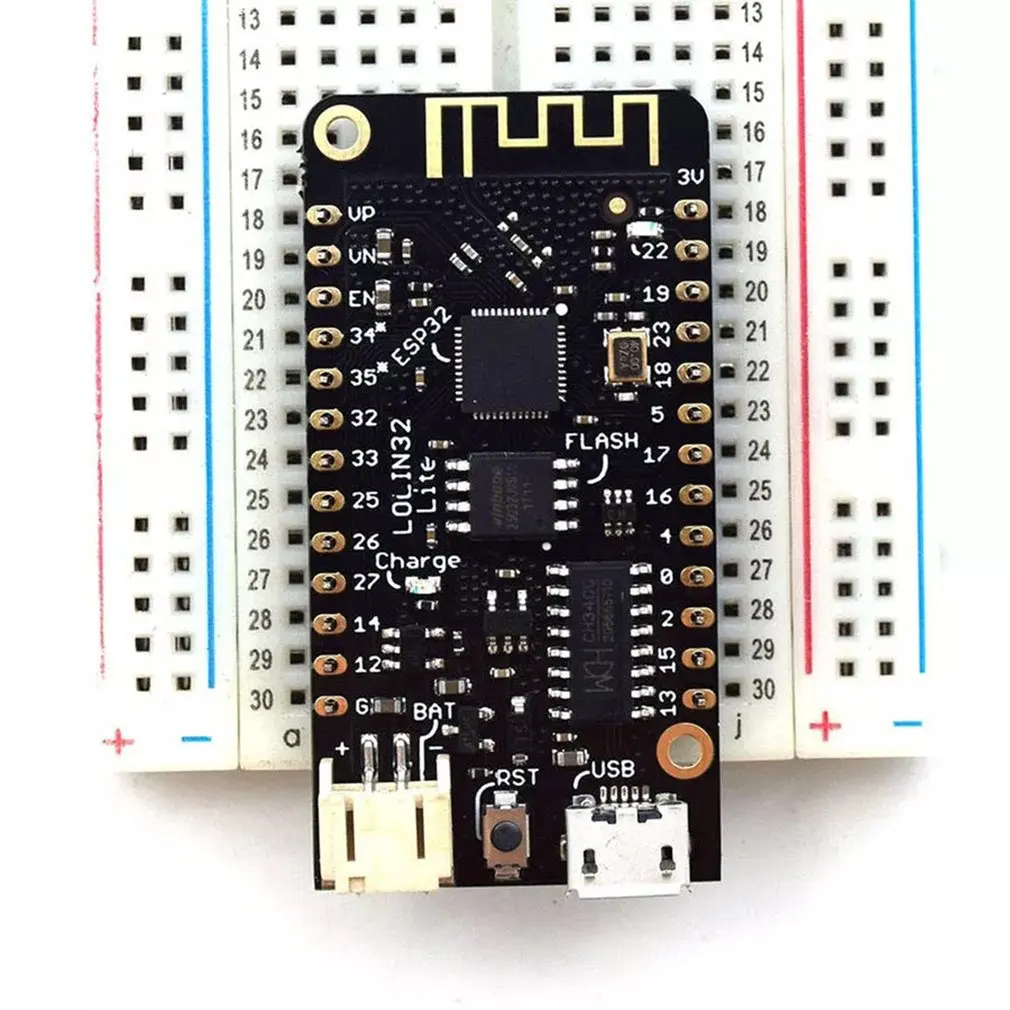 LOLIN32 Wifi Wireless Development Board Antenna Micro USB Card Lithium Battery Interface ESP32 ESP-32 REV1 CH340 CH340G