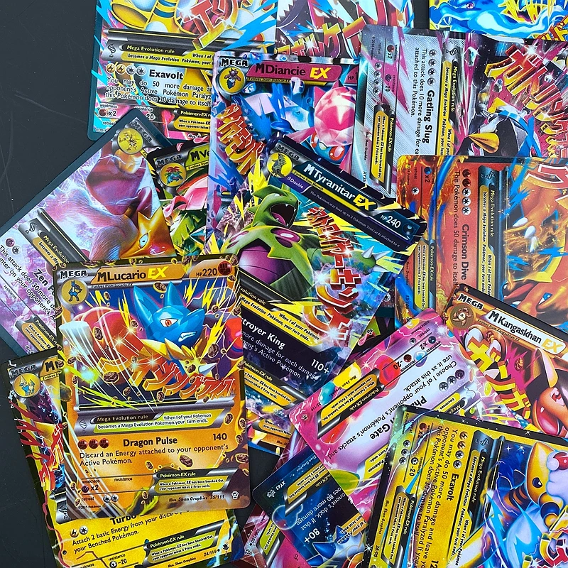 20PCS Pokemon V GX MEGA TAG TEAM EX Game Battle Cards Description Image.This Product Can Be Found With The Tag Names Hobby Collectibles, Pokemon cards, Toys Hobbies