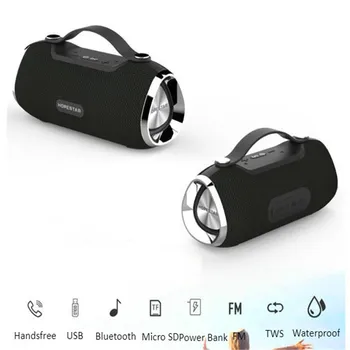 

Bluetooth Aux Speakers Portable Waterproof Woofer Music Box Center Sound System Soundbar Loudspeaker Bass Subwoofer Tws Micro SD