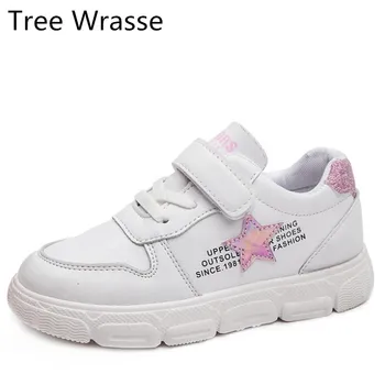 

Girls Shoes White 2020 Baby Girls Fashion Children Casual Kids Sports Sneaker Running School Trainers Golden Student Autumn