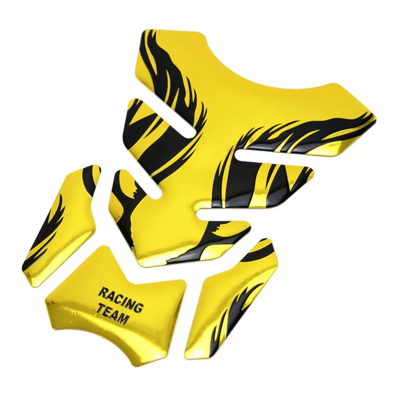 3D Tankpad Stickers For Honda Yamaha Fishbone Oil gas Tank Pad Sticker Protector Cover Decoration Flame Motorcycle Decorative (4)