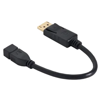 

DisplayPort Male to Mini DP DisplayPort Female Cable 30cm i Cinema Display BK