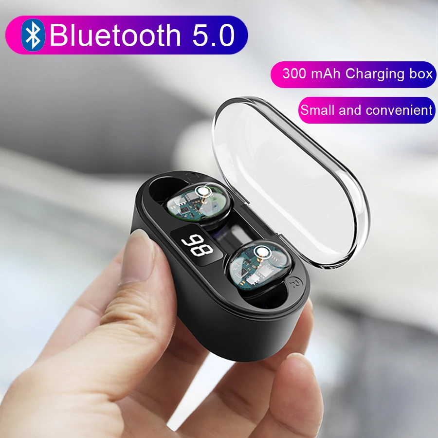 X7 TWS 5 0 Bluetooth беспроводные наушники спортивные/Игровые с шумоподавлением