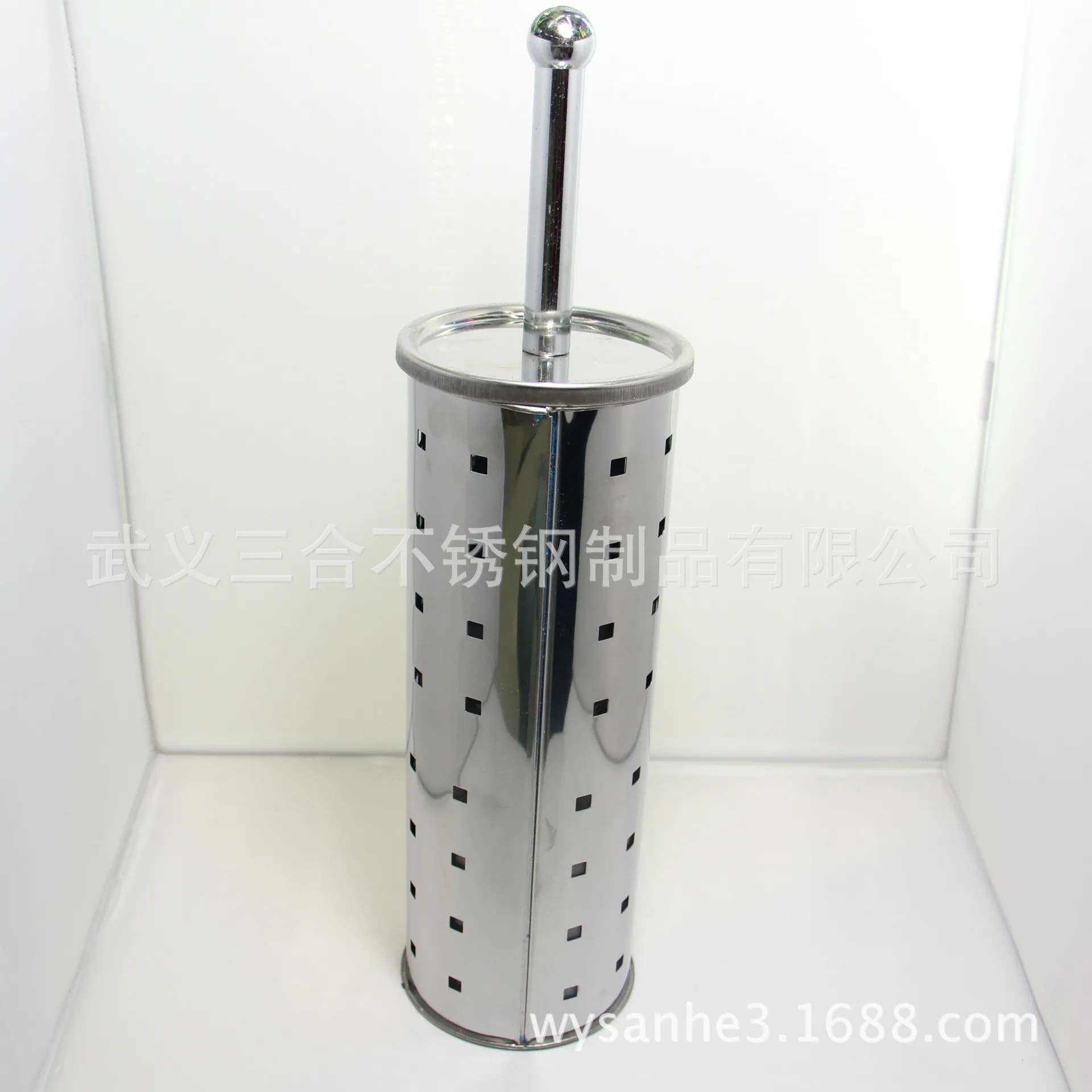 New Style Shelves Stainless Steel Toilet Brush Long Handle Soft Bristle Health Toilet Brush Set Home Cleaning Supplies