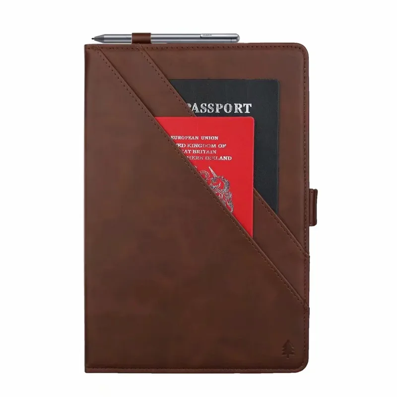 Dark Brown Для huawei Mediapad M6 8,4 дюймов чехол с функцией сна/пробуждения для huawei Mediapad M6 8," VRD-AL09/W09 откидная крышка-подставка+ 3 в 1 - Цвет: Dark Brown