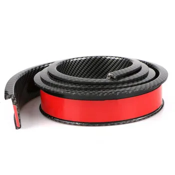 

Protector Wheel Arch Trim Carbon Fiber Black Adhesive tape 2pcs Fender