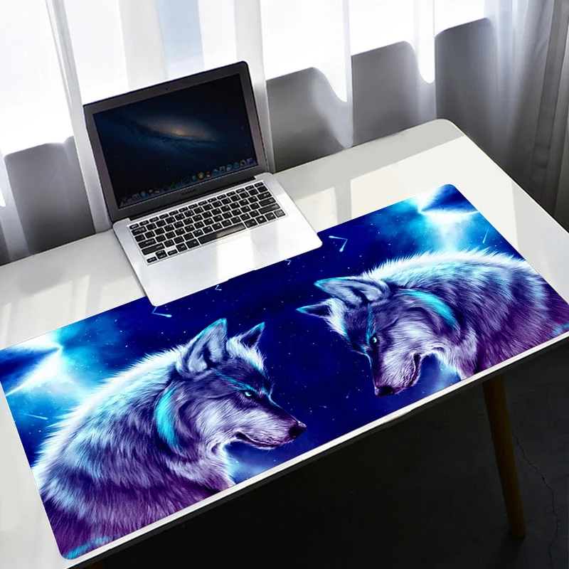 

Animal Wolf Mouse Pad Large Gaming Keyboard Pc Gamer Complete Varmilo Gamers Accessories Desk Mat Mausepad Rug Mice Keyboards