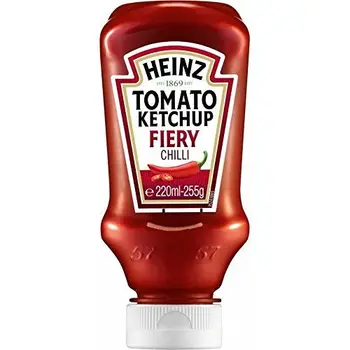 

Heinz Tomato Ketchup with Fiery Chilli (255g)