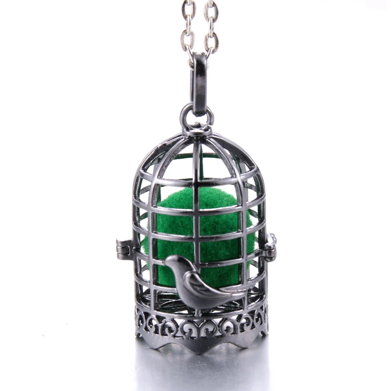 Новое Мехико колокольчик Музыкальный шар колокольчик клетка ожерелье винтажное беременность ожерелье для ароматерапии эфирное масло для беременных женщин - Окраска металла: 10