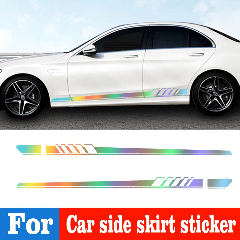 

Car Bonnet Full Body DIY Stickers Waterproof Sunscreen High Viscosity Side Door Fashion Decorate Protective Film Retrofit Decals