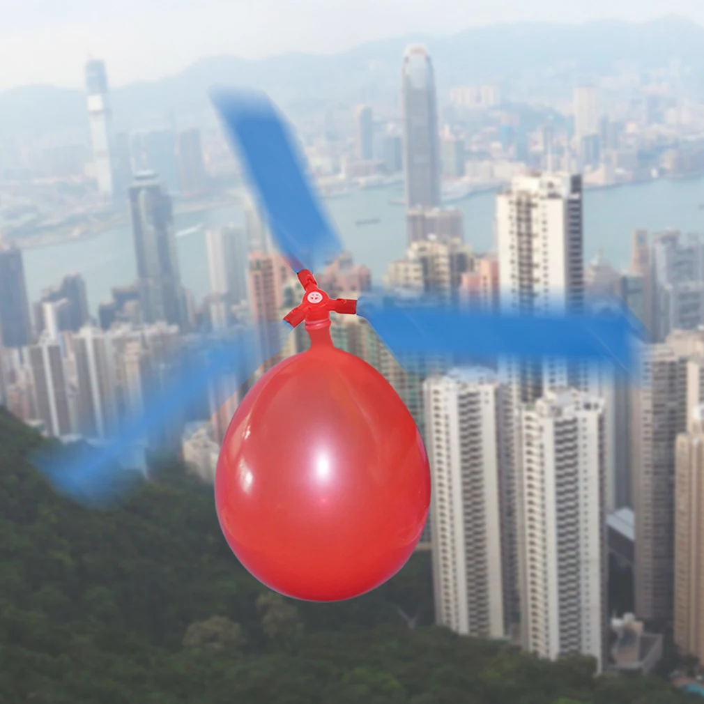 Горячая воздушный шар вертолет окружающей среды креативный игрушечный воздушный шар воздушный пропеллер дети традиционные классические летающие игрушки