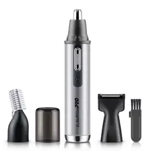 3 в 1 портативный электрический триммер для волос для носа, бритва, триммер для удаления, прибор для ухода за лицом удаление бороды