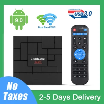 

Leadcool MAX Android 9.0 Box Tv RK3318 Quad Core 2G+16G 2.4G WIFI Full HD 1080P Without Subscription Smart Tv Box Leadcool MAX