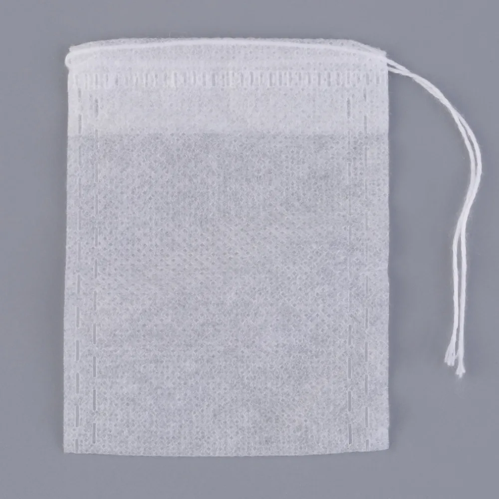 100pcs Empty Teabags String Heat Seal Filter Paper Herb Loose Tea Bags Cheap Price 3