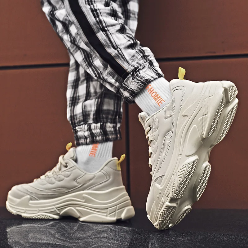 Zapatillas deportivas transpirables para hombre, zapatos informales para deportes al aire libre, elegantes y cómodos, para primavera, 2021