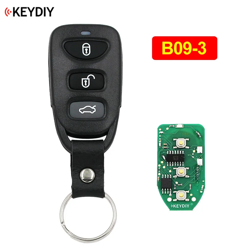 B09 3 Original Universal 3 Button B Series Remote Control Car Key