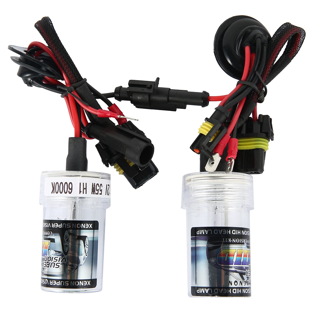 55 Вт HID H1 комплект ксеноновых фар для автомобиля модифицированные ксеноновые фары для автомобиля профессиональные автомобильные аксессуары