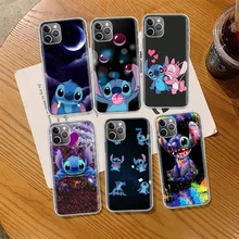 

Cartoon Cute Stich Stitch Phone Case For Iphone 13 Pro Max Apple 11 12 Mini SE 2020 X XS XR 8 7 Plus 6 6S 5 5S Cover Shell Coque