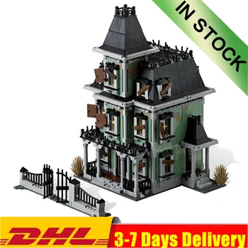 

IN Stock DHL 16007 Monster Fighter The Haunted House Model Building Kits Model Assembling Toys Compatible 10228 Gifts
