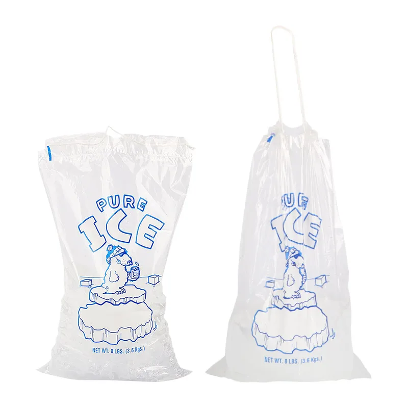 10/20 Pieces Disposable Ice Making Bags Freezing Maker Ice Cube Drawstring Making for Summer DIY Drinking Cube Packing
