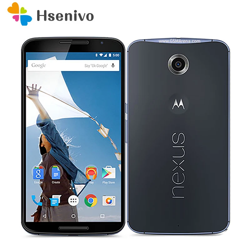 Телефон Motorola Nexus 6 Восстановленный оригинальный XT1100 мобильный телефон сенсорный