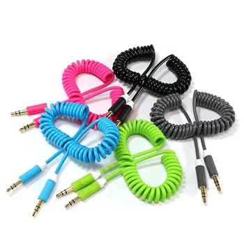

AUX Cable Braided 3.5mm Jack Male To Male Stereo Audio Music AUX Auxiliary Cable For PC MP3 Car Mobile Phone