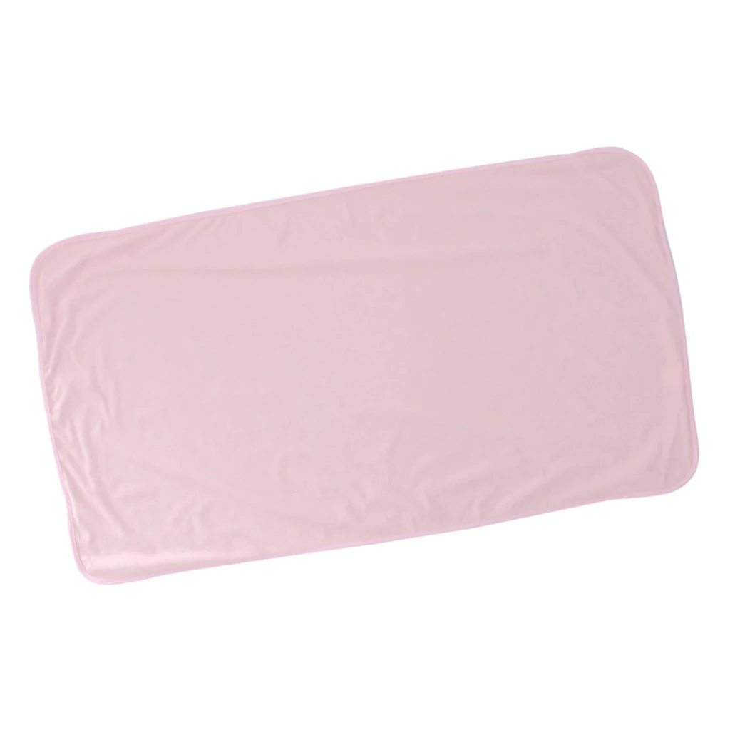 Washable Bed Sheet Elderly Incontinence Pad Underpad Protector 70x120cm Pink
