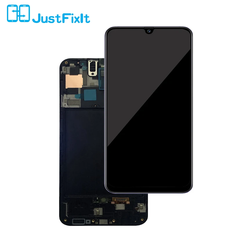 Супер AMOMLED lcd для samsung A50s lcd A507 lcd дисплей для samsung A50S A507 lcd экран сенсорный дигитайзер сборка