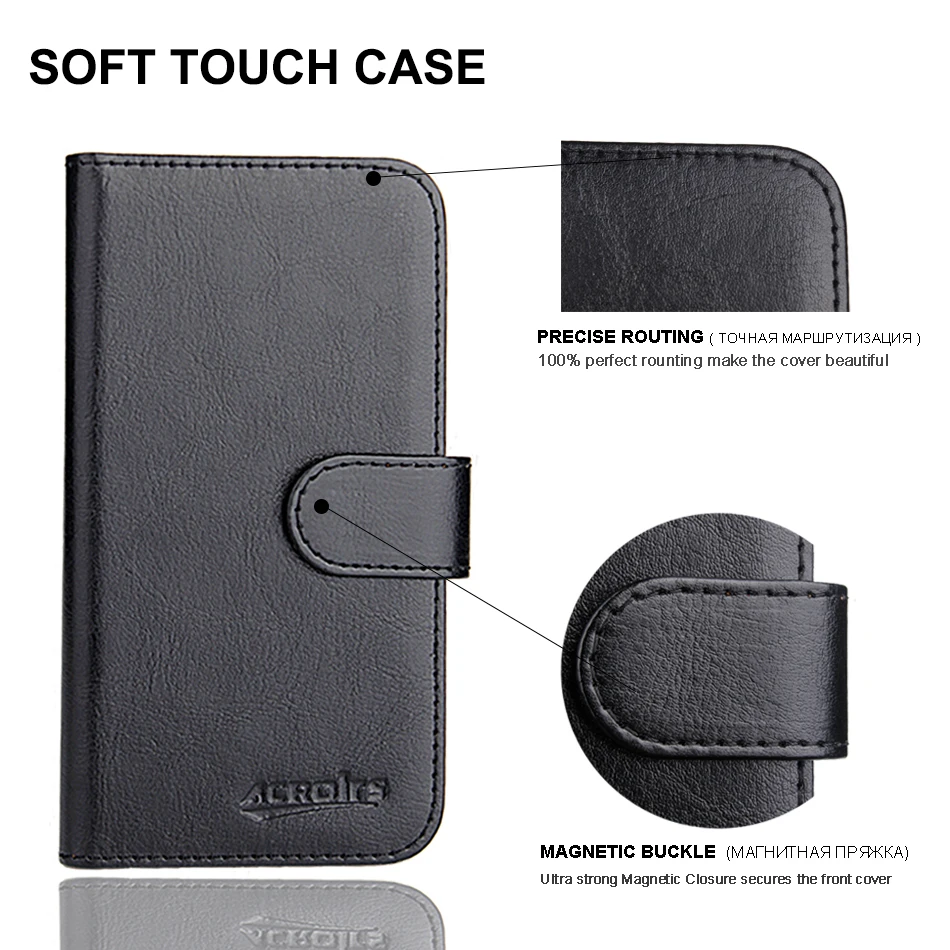 Blackview BV9900E Case 5.84" 6 Colors Flip Fashion Soft Leather Crazy Horse Exclusive Phone Cover Cases Wallet 2