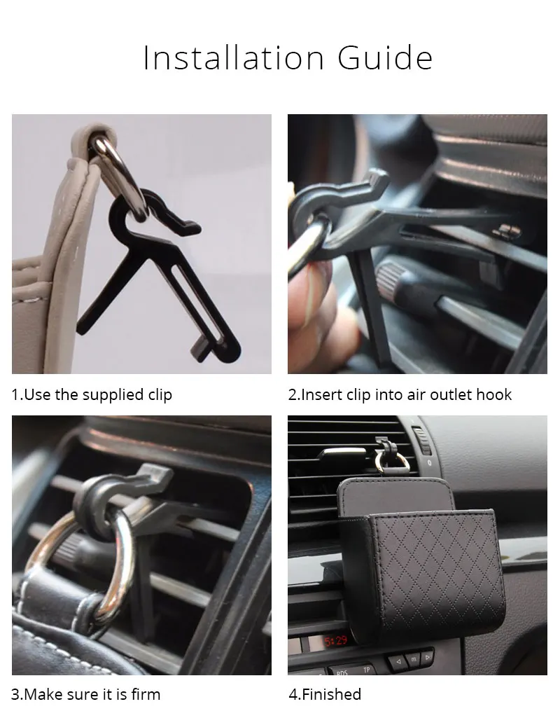Автомобильный Стайлинг для VW Golf 4 7 5 MK4 Mazda 6 CX-5 peugeot 206 208 508 Touareg Tiguan воздушная розетка сумка для хранения коробка аксессуары