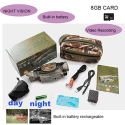 Caméra infrarouge couleur monoculaire à Vision nocturne P15S, portée numérique de 300M, avec batterie, pour prendre des Photos et des vidéos 