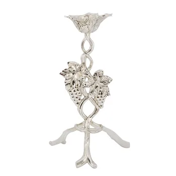 

Nordic Silver Vines Candlestick Creative European Metal Candel Holder Desktop Decoration Ornament Home Decoration Accessories