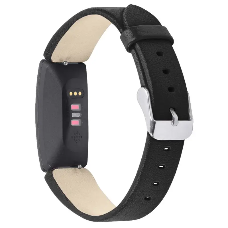 Кожаный ремешок на запястье браслет сменный ремешок для Fitbit Inspire/Inspire огнеупорные часы Роскошные спортивные наручные умные часы с ремнем