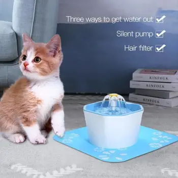 

Dog Water Dispenser Cat Water Purifier USB Charging Plastic Automatic Circulation Puppy Pet Accessories Saft Hygienic