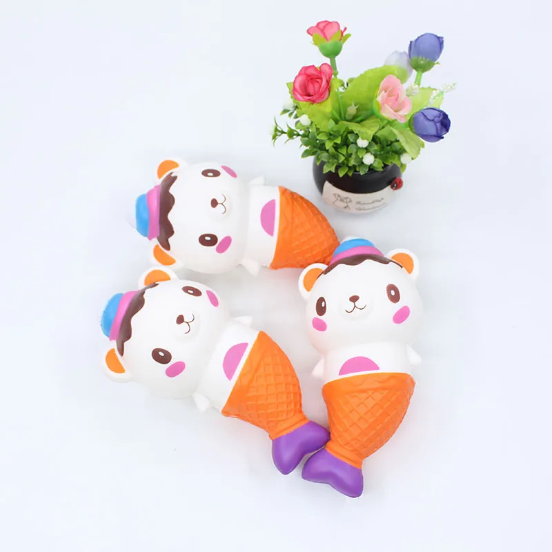 Симпатичная игрушка-давилка Kawaii русалка маленький медведь медленно поднимающийся крем ароматизированные игрушки для снятия стресса подарки мягкие игрушки для малышей