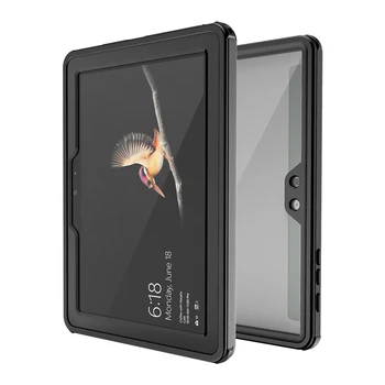 

Pad Case For Microsoft Surface Go Waterproof Case Silicone Shockproof Screen Protect Case Clear Back Cover With Kickstand Cover