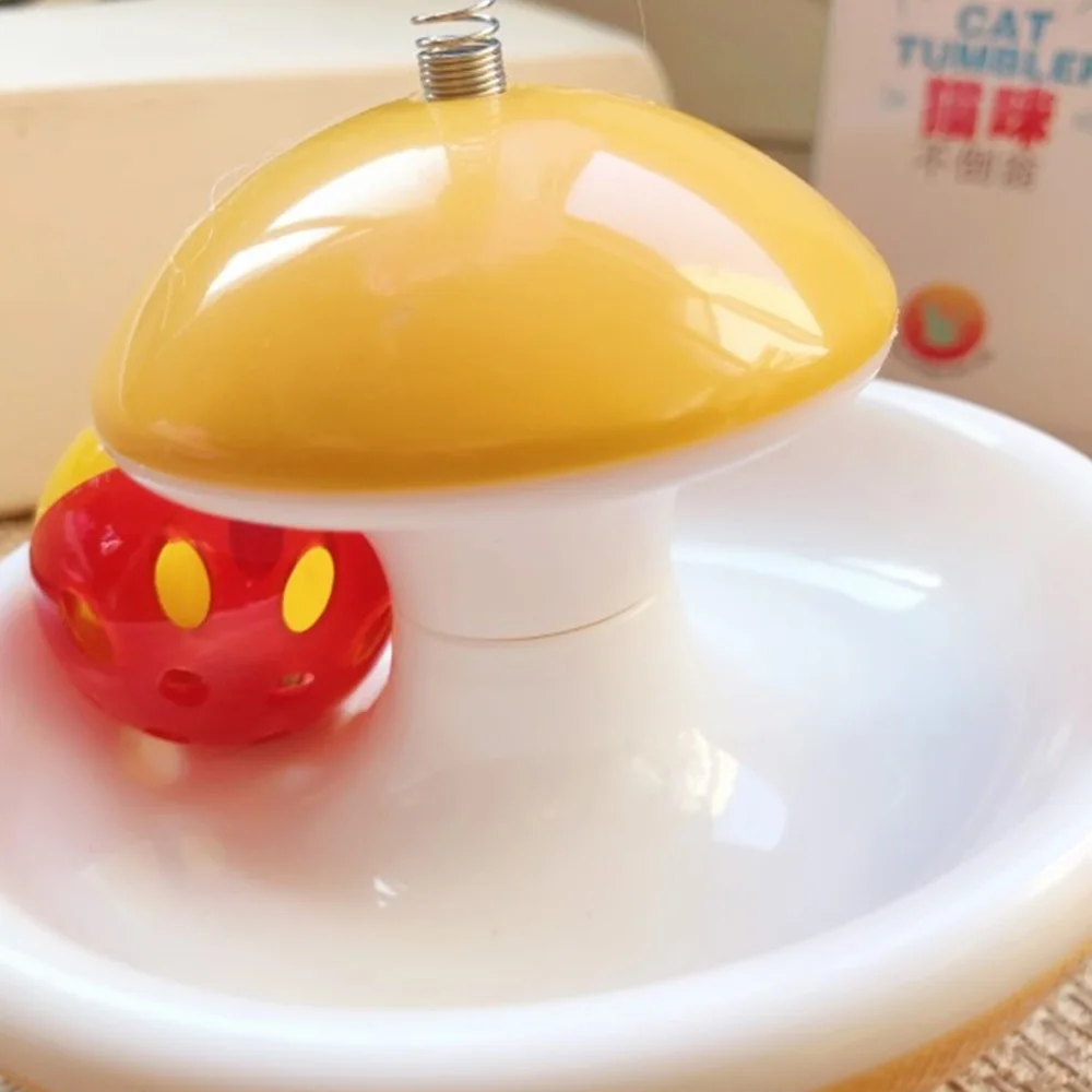Котенок игрушка Роллинг Когтеточка домашнее животное кошка, игры Куклы Tumbler мяч игрушки интерактивные перо забавная игрушка