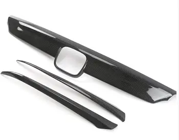 

Carbon Fiber Look Front Hood Lid Bonnet Cover Trim 2018 3-Pack