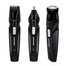 Мини 3в1 электрический триммер легкий портативный Безопасный инструмент для удаления волос бритва клипер для мужчин ушей носа шеи бровей Триммер