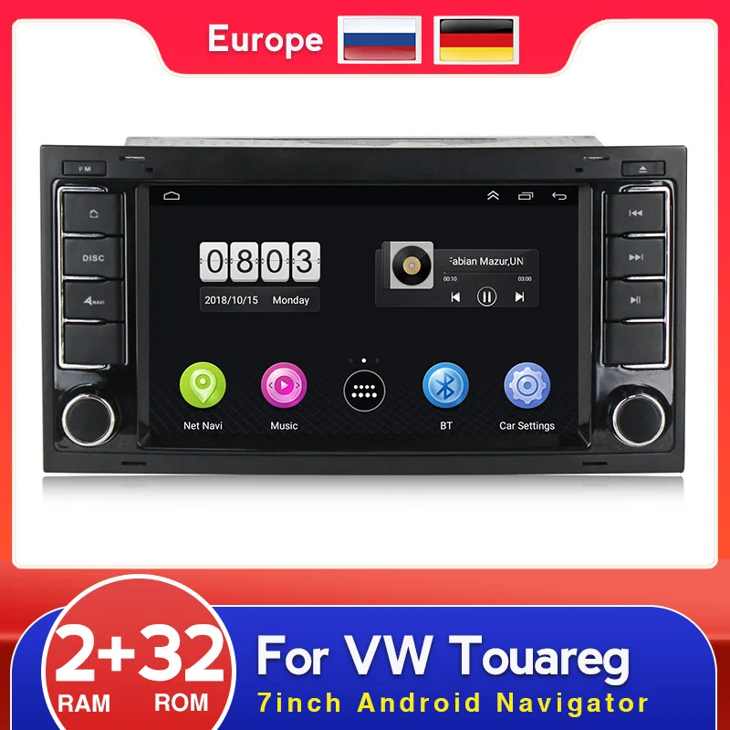 注目の福袋 Mekede 7インチ2din Androidの車のdvdプレーヤーvwフォルクスワーゲントゥアレグトランスポーターt5マルチバンマルチメディアラジオgps Usb Bt 安く 買える Www Ershow31 Ru