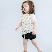 Лидер продаж, летние модные удобные повседневные спортивные штаны в полоску для маленьких мальчиков и девочек одежда с эластичной резинкой на талии штаны, 50