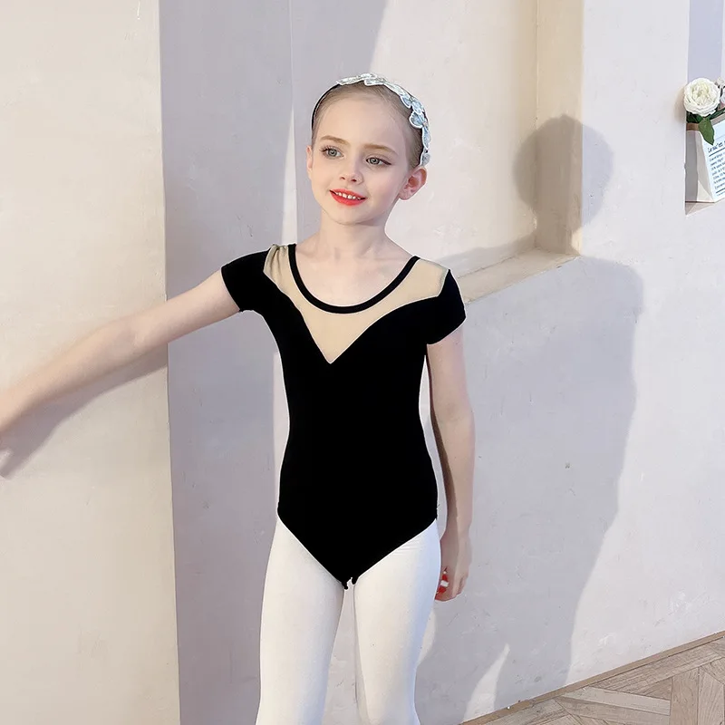 Body Danza Cotone Lycra Maniche Flutter Body Danza MdnMd Con Gonna | Bambina | Taglia 4-6 Anni | Viola Abbigliamento Danza Bambini Cotone Lycra - Foto 4