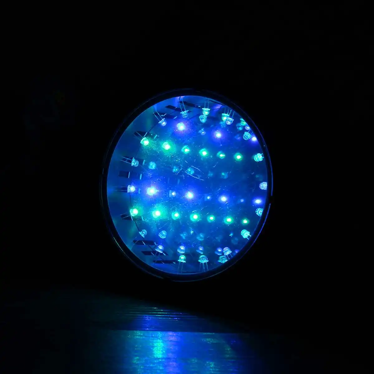 Светодиодный светильник в виде туннельного зеркала, прожектор круглой формы, разноцветный сенсорный свет, аутизм, расслабляющая спокойная настольная лампа