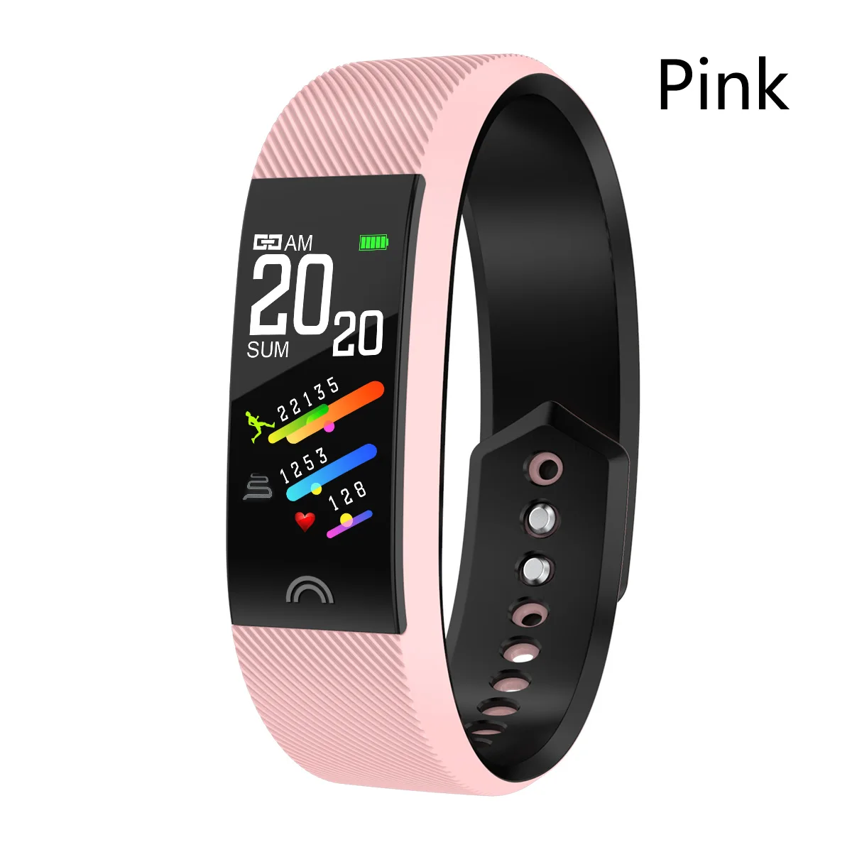 Новые мужские умные часы-браслет с функцией управления здоровьем, зарядка через usb, модные часы с Bluetooth для мужчин и женщин, приложение для IOs Android - Цвет: 5