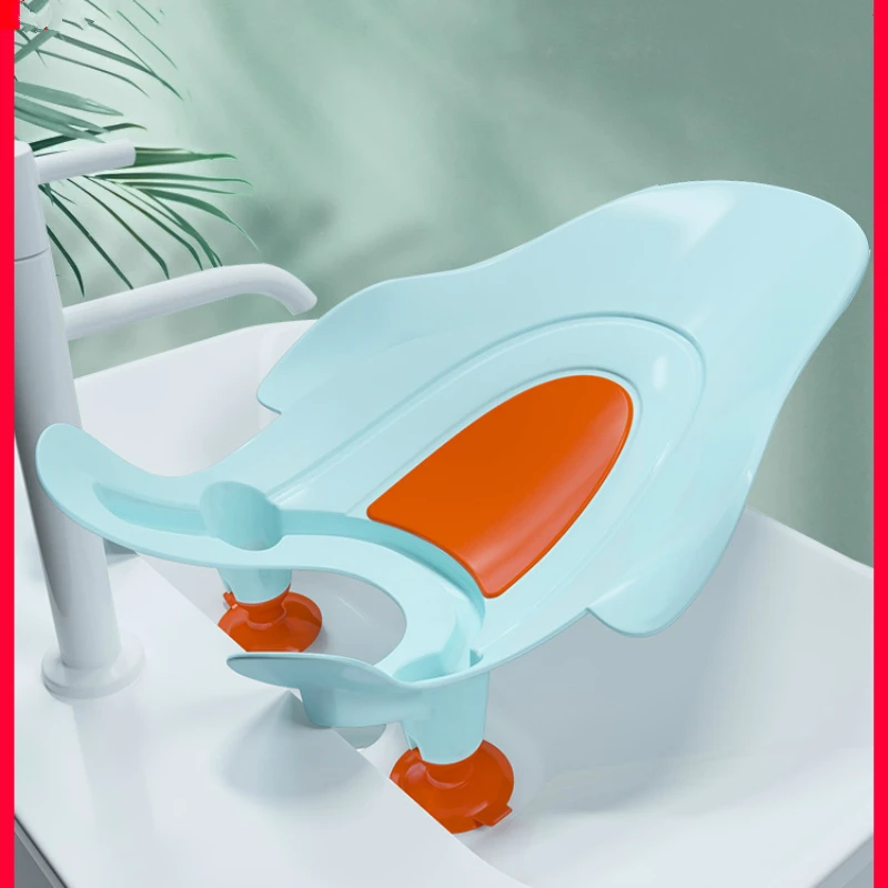 Upgraded Version Newborn Bathroom Foldable Bath Tub Penguin Shape Baby Bathtub Spine Protection Baby Wash Pp Bassinet