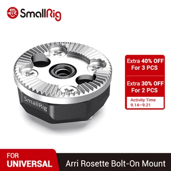 

SmallRig Arri Standard Rosette Bolt-On Mount (M6 Thread) attach w/ Camera Cage Arri Rosette Handle Grip eg bmpcc 4K 6K Cage 2804