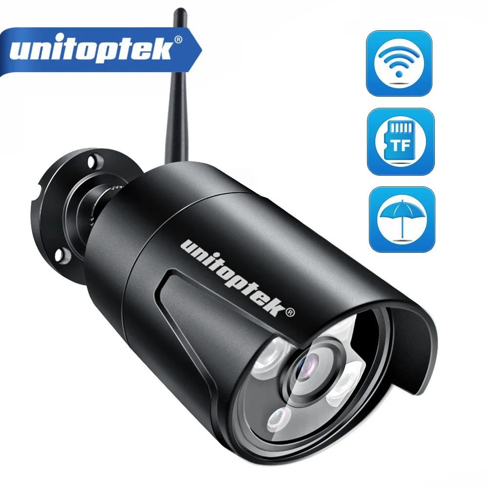 HD 1080P WIFI ip камера Беспроводная Onvif ночного видения 20 м цилиндрическая наружная Wi Fi