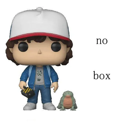 Funko Pop странные вещи персонаж Дастин Стива 10 см фигурка винила куклы игрушки для коллекции - Цвет: no box